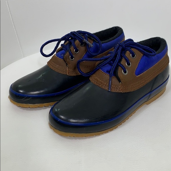 Coleman black rubber shoes size 7 - Picture 1 of 8